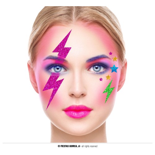 JOYAS FACIALES GLITTER RAYOS
