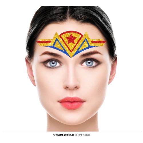 JOYAS FACIALES GLITTER SUPERHEROE