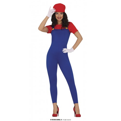  DISFRAZ T-S MAQUINISTA ROJO