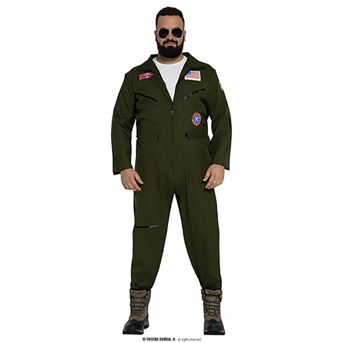 DISFRAZ T-XXL PILOTO CAZA