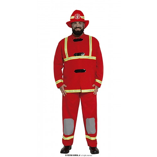 DISFRAZ T-XXL BOMBERO
