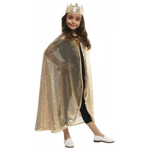 SET CAPA CORONA PRINCESA ORO