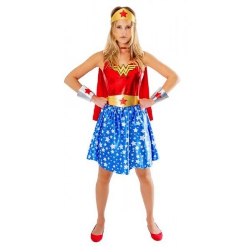 L DISFRAZ T-M WONDER WOMAN DELUXE