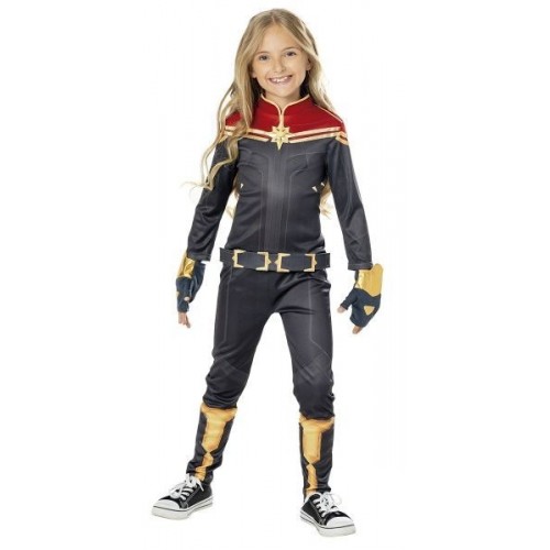 L DISFRAZ 5A6AÑOS CAPITANA MARVEL DELU