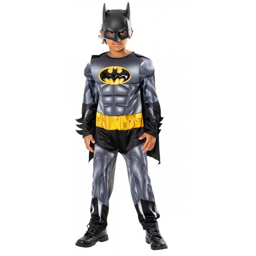 L DISFRAZ 5A6AÑOS BATMAN METAL DELUXE