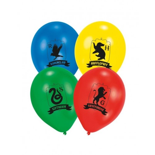   6 GLOBOS 11" LATEX HARRY POTTER