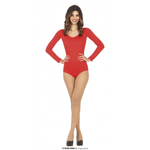    MALLA BODY T-M C/MANGA ROJA