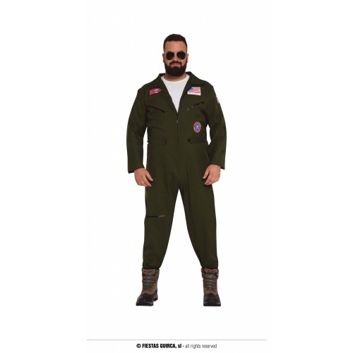 DISFRAZ T-XL PILOTO CAZA