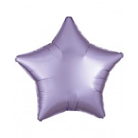 GLOBO 18" FOIL FORMA ESTRELLA LILA SATIN
