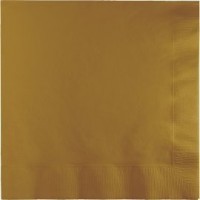  20 SERVILLETAS ORO 33CM