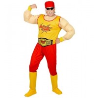 DISFRAZ T-S LUCHADOR CHAMP MUSCULOSO