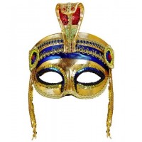 MASCARA FARAON ORO/AZUL
