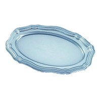   BANDEJAS OVAL PLATA 30X45CM