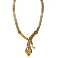   COLLAR SERPIENTE ORO