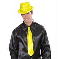   CORBATA ADULTO NEON AMARILLO