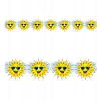 GUIRNALDA FORMA SOL 3MT.