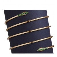 BRAZALETE SERPIENTE ORO