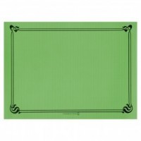 1000 MANTELINES CELU VERDE 31X43CM