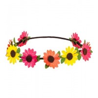 DIADEMA MARGARITAS MULTICOLOR