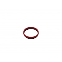 PULSERA SEVILLANA LISA ROJA 6CM