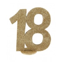  CENTRO MESA N18 ORO GLITTE 11X10CM