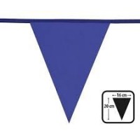   BANDERIN PAPEL GLITTER AZUL 6MT