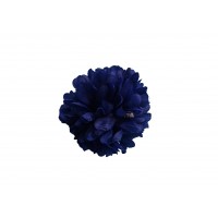   TRABA FLOR  SEVILLANA AZUL MARINO