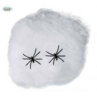 TELARAÑA  CON 2 ARAÑAS 40GR