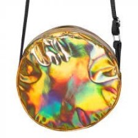 BANDOLERA RENDONDA HOLOGRAFICA ORO