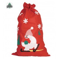 SACO DE PAPA NOEL FIELTRO 55X85CM