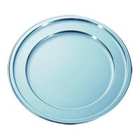 $D   PLATO REDONDO PLATA 30,69CM