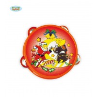 PANDERETA DECORADA INFANTIL 13CM