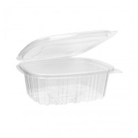 50 TARRINAS CON TAPAS PP TRANSP. 370ML