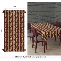   MANTEL PAYASO DIABOLICO 137X274CM