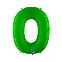 $  GLOBO 40" FOIL N0 VERDE FLUOR
