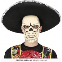 MASCARA PVC ESQUELETO MEXICANO
