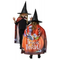 SET CAPA SOMBRERO BRUJA TRIC OR TREAT