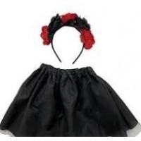 SET INFANTIL DIADEMA TUTU CATRINA
