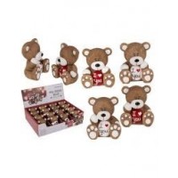 FIGURA OSO PELUCHE ILOVE 6CM