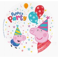   8 PLATOS PEPPA PIG PARTY 18CM