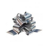   5 LAZOS AUT.50MM METAL PLATA