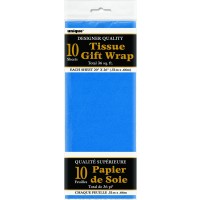   PAQ.10/U HOJAS PAPEL SEDA AZUL
