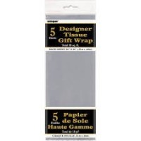   PAQ.5/U HOJAS PAPEL SEDA PLATA