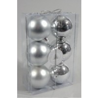 6/U BOLA 80MM PLATA 3MATE 3METAL