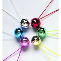 COLLAR BOLA DISCO COL.SURTIDO