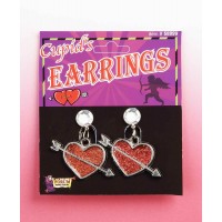PENDIENTES CORAZON CUPIDO