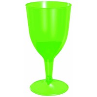   20 COPAS VINO TRASL. VERDE 236ML