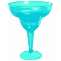   20 COPAS MARGARITA CELESTE 236ML