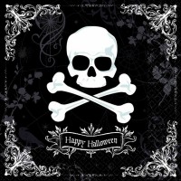 PAQ.36/U SERV.25/3C CALAVERA H.HALLOWEEN