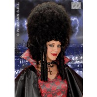 $D PELUCA DAMA EPOCA TIRABUZON NEGRA